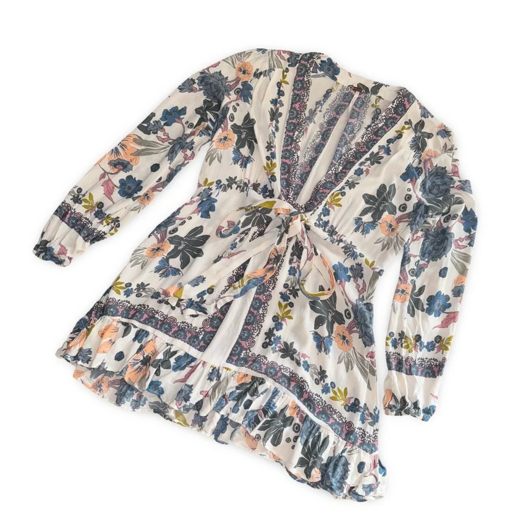 Free People Violet Hill Floral Printed Tunic - Picture 13 of 14